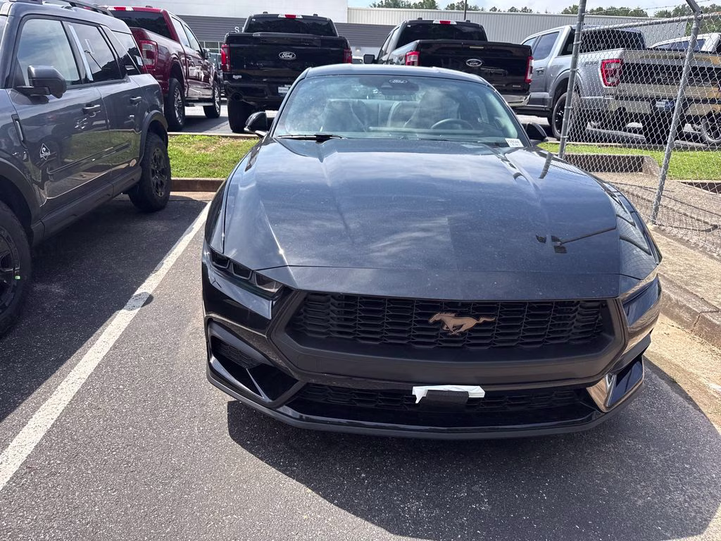 2026 Shadow Black Ford Mustang EcoBoost Premium RWD Coupe
