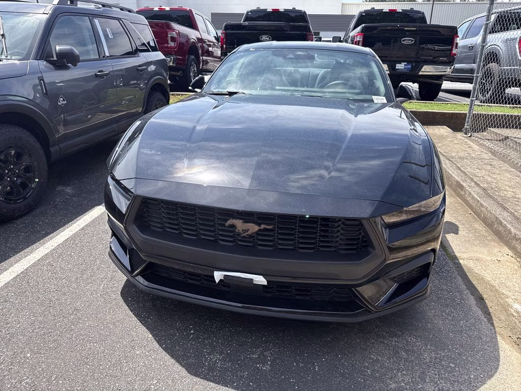 2026 Shadow Black Ford Mustang EcoBoost Premium RWD Coupe