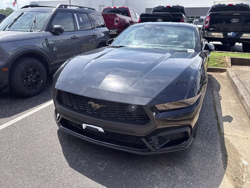 2026 Shadow Black Ford Mustang EcoBoost Premium RWD Coupe