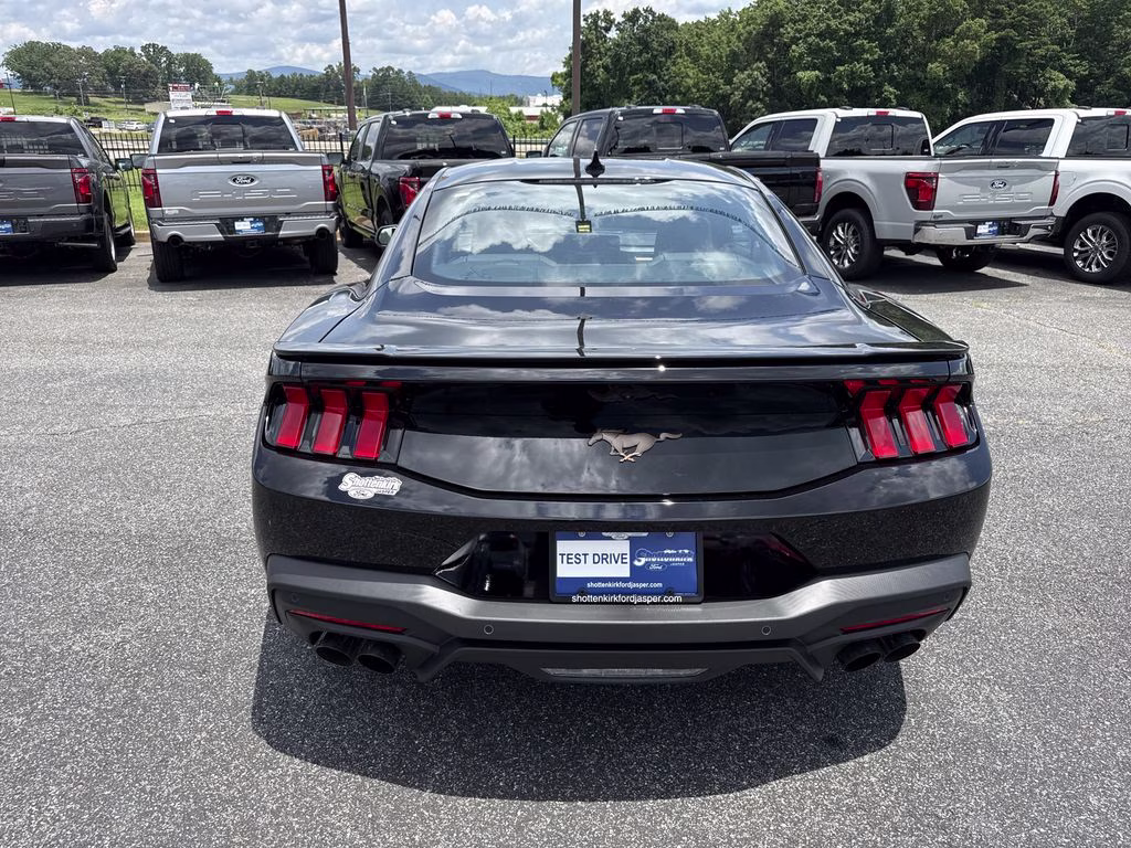 2026 Shadow Black Ford Mustang EcoBoost Premium RWD Coupe