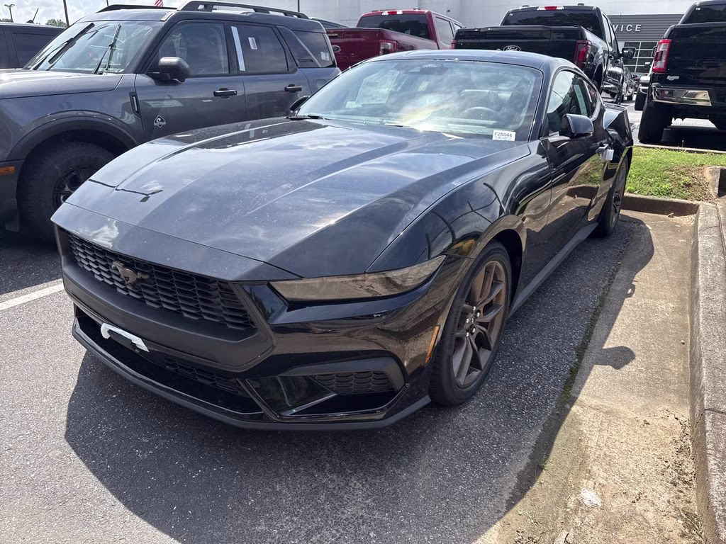 2026 Shadow Black Ford Mustang EcoBoost Premium RWD Coupe