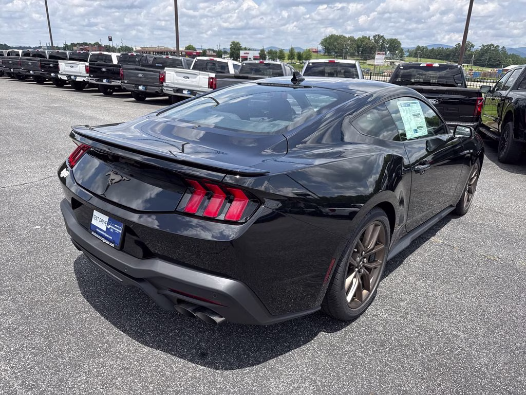 2026 Shadow Black Ford Mustang EcoBoost Premium RWD Coupe