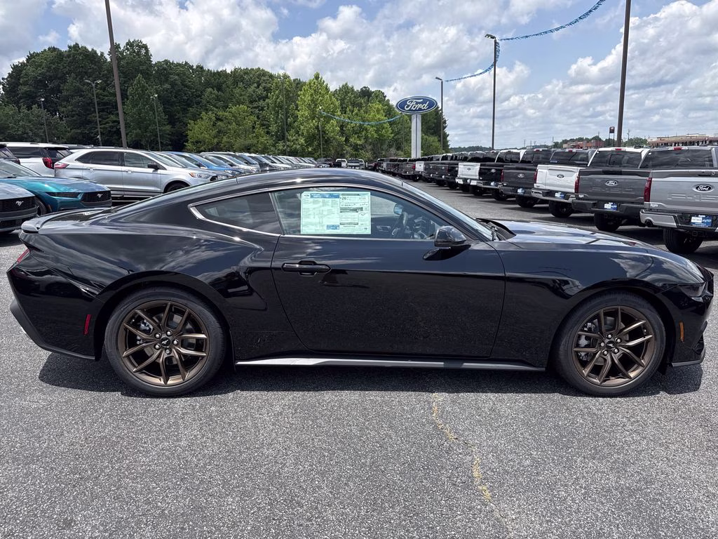 2026 Shadow Black Ford Mustang EcoBoost Premium RWD Coupe