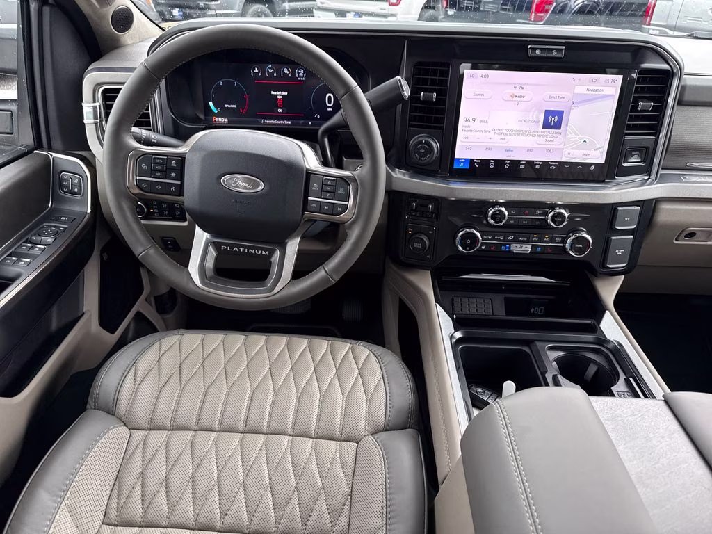 2026 White Ford Super Duty F-350 DRW Lariat 4X4 Truck
