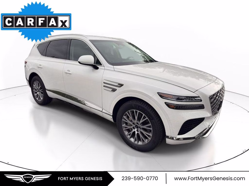2025 Uyuni White Genesis GV80 2.5T Standard AWD SUV