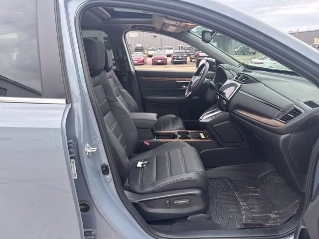 2022 Gray Honda CR-V Hybrid Touring AWD SUV