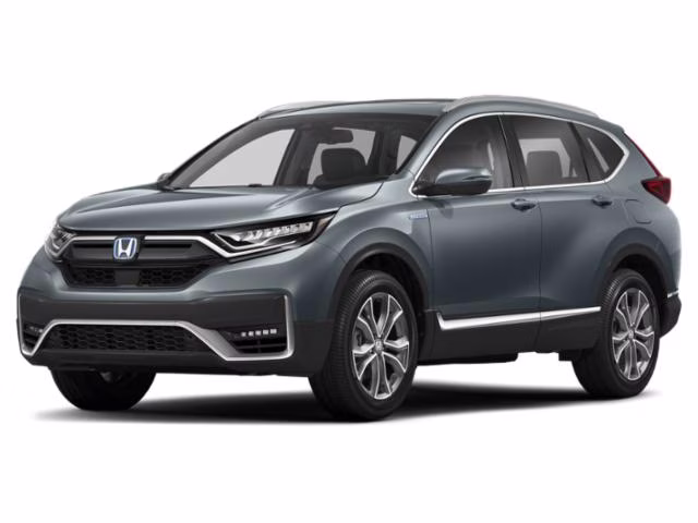 2022 Gray Honda CR-V Hybrid Touring AWD SUV