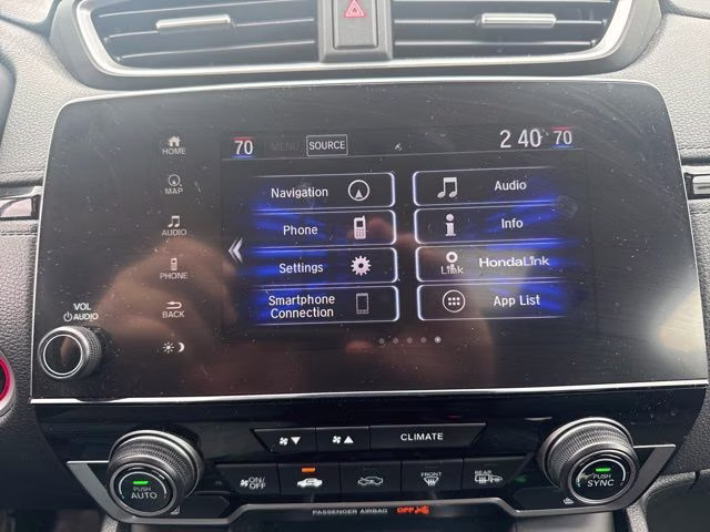 2022 Gray Honda CR-V Hybrid Touring AWD SUV
