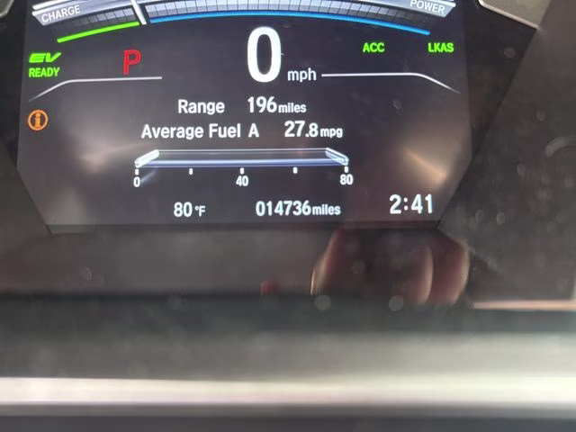 2022 Gray Honda CR-V Hybrid Touring AWD SUV