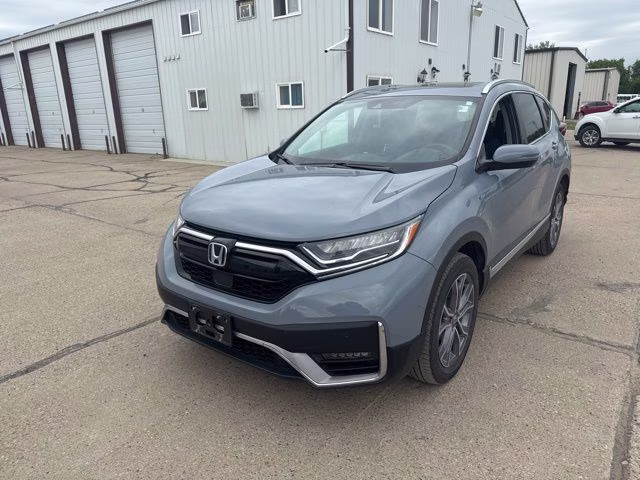 2022 Gray Honda CR-V Hybrid Touring AWD SUV