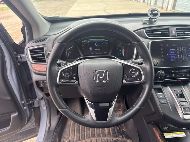 2022 Gray Honda CR-V Hybrid Touring AWD SUV