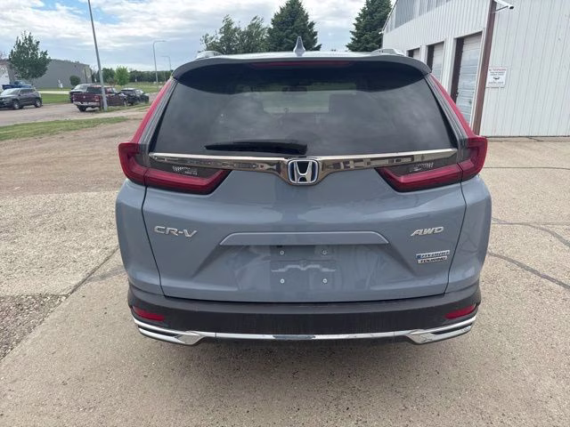 2022 Gray Honda CR-V Hybrid Touring AWD SUV
