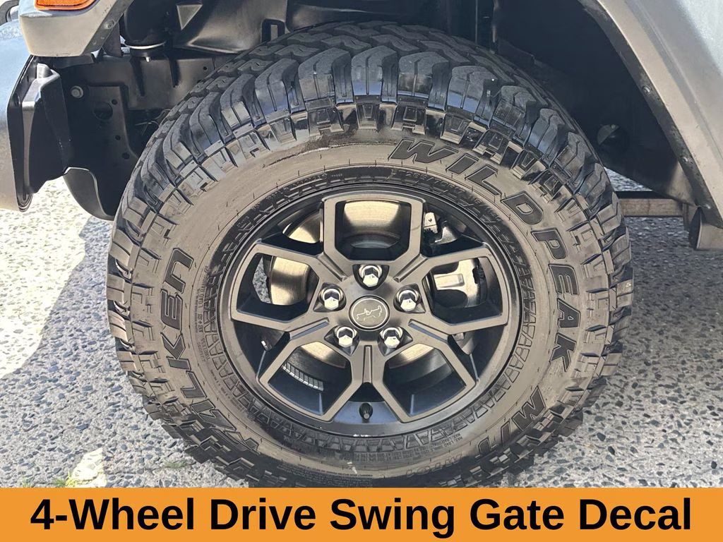 2025 Bright White Clearcoat Jeep Wrangler Willys 4X4 SUV