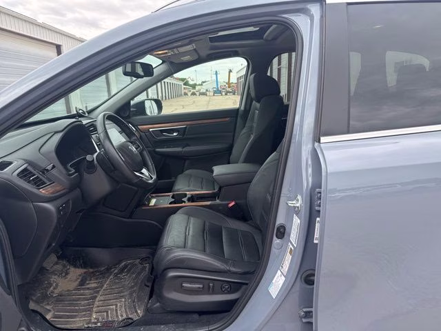 2022 Gray Honda CR-V Hybrid Touring AWD SUV