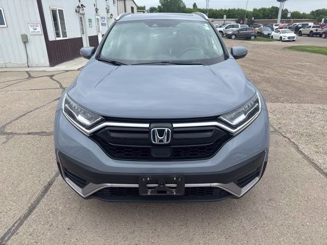 2022 Gray Honda CR-V Hybrid Touring AWD SUV