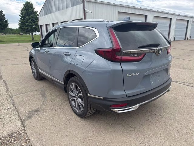 2022 Gray Honda CR-V Hybrid Touring AWD SUV