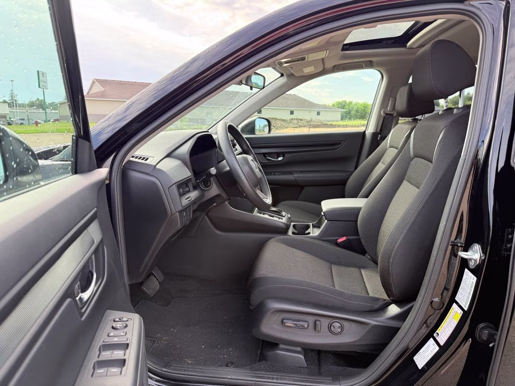 2025 Black Honda CR-V EX AWD SUV