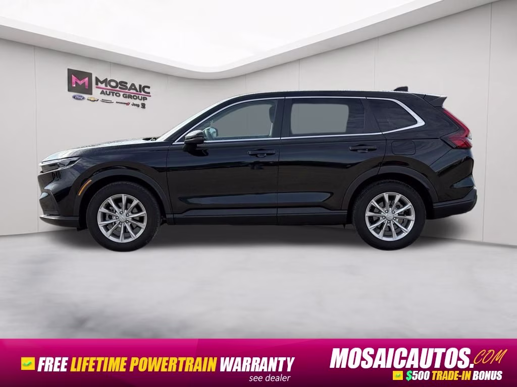 2025 Black Honda CR-V EX AWD SUV