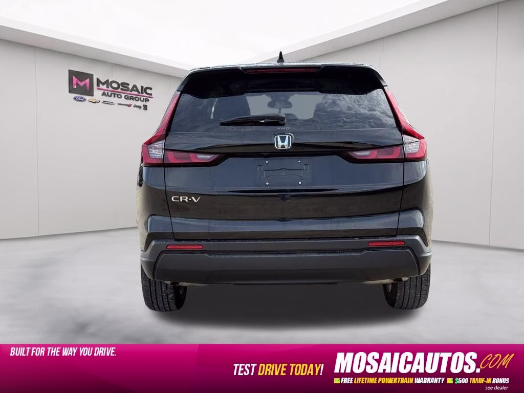 2025 Black Honda CR-V EX AWD SUV