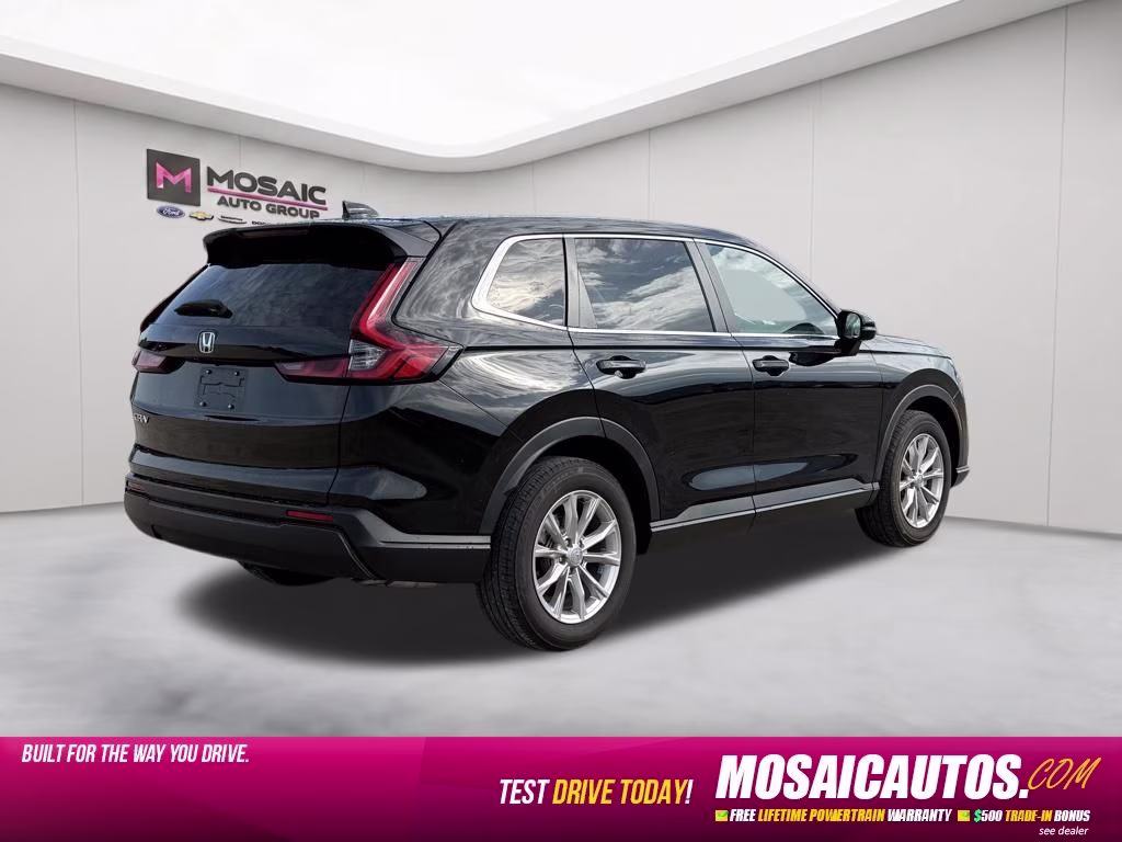 2025 Black Honda CR-V EX AWD SUV