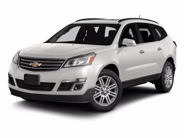 2014 White Chevrolet Traverse LS FWD SUV