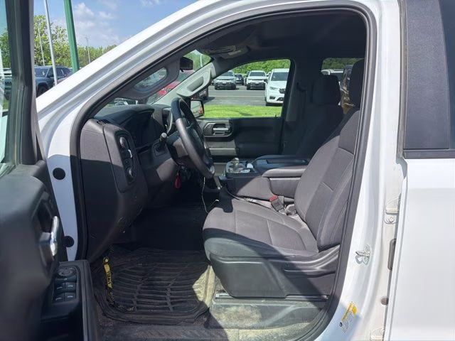 2020 Summit White Chevrolet Silverado 1500 Custom Trail Boss 4X4 Truck