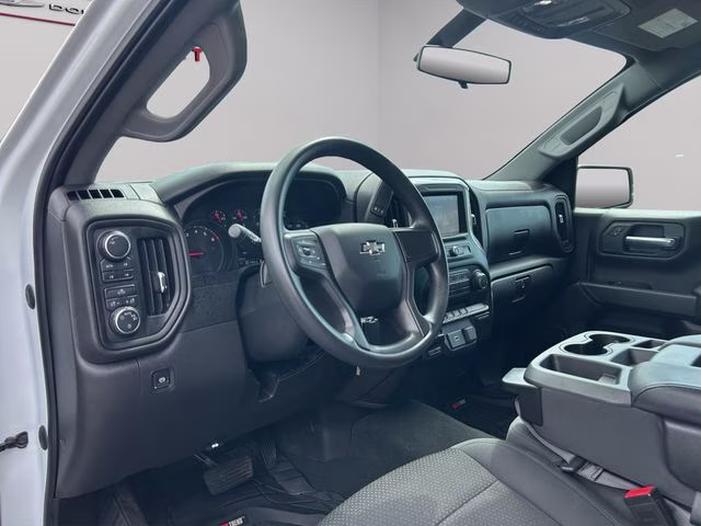 2020 Summit White Chevrolet Silverado 1500 Custom Trail Boss 4X4 Truck