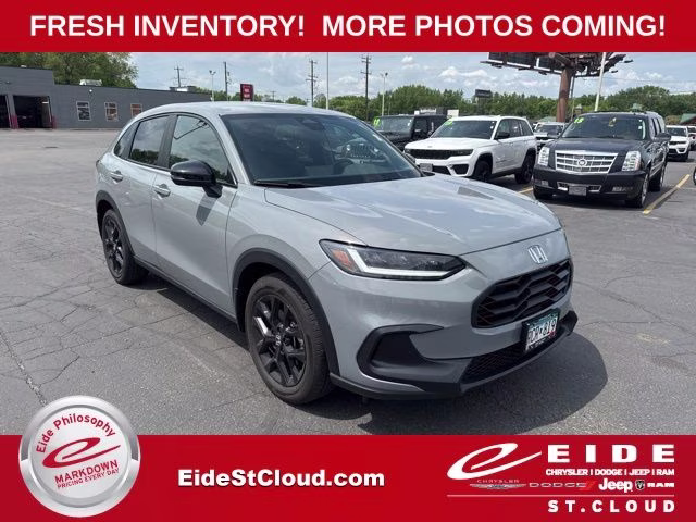 2024 Urban Gray Pearl Honda HR-V Sport AWD SUV