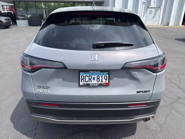 2024 Urban Gray Pearl Honda HR-V Sport AWD SUV