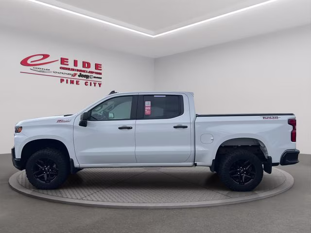 2020 Summit White Chevrolet Silverado 1500 Custom Trail Boss 4X4 Truck