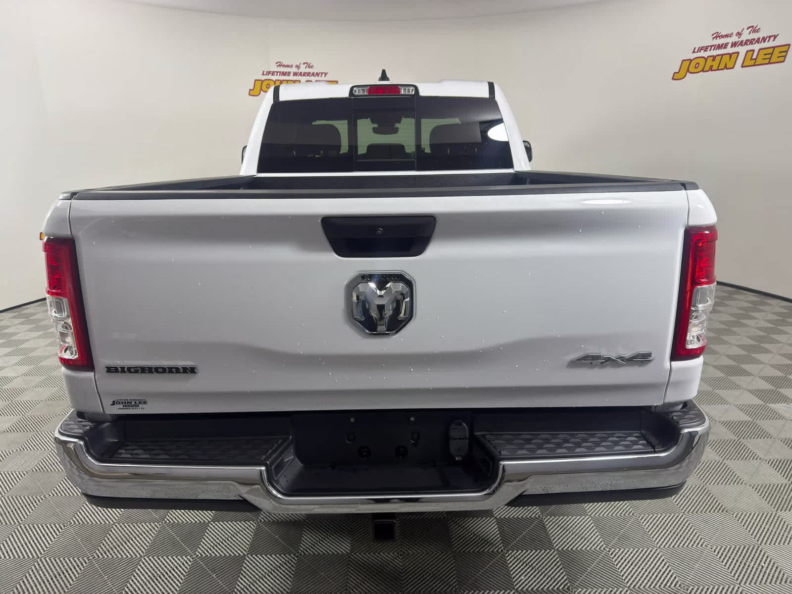 2024 Bright White Clearcoat Ram 1500 Big Horn 4X4 Truck