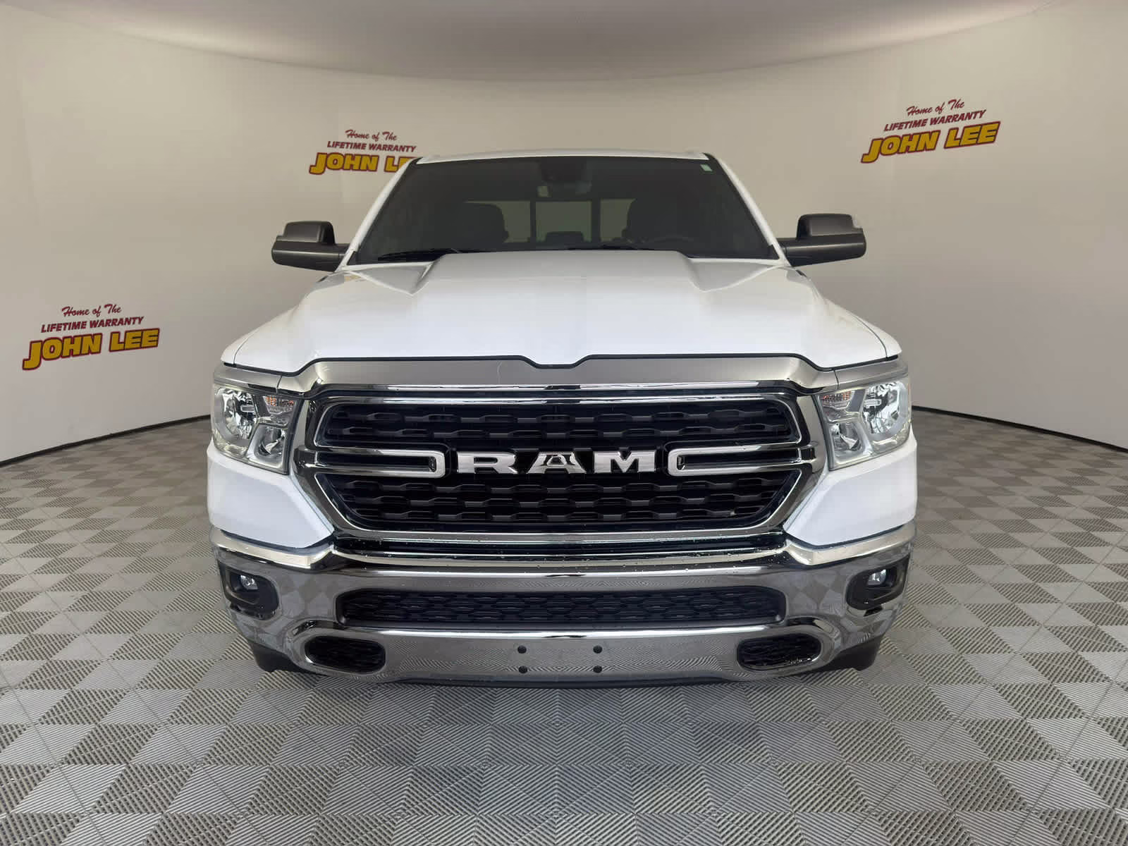 2024 Bright White Clearcoat Ram 1500 Big Horn 4X4 Truck