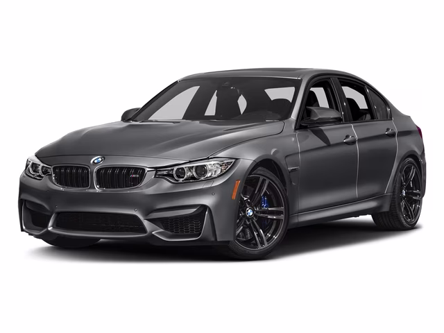 2017 Mineral Gray Metallic BMW M3 Competition RWD Sedan
