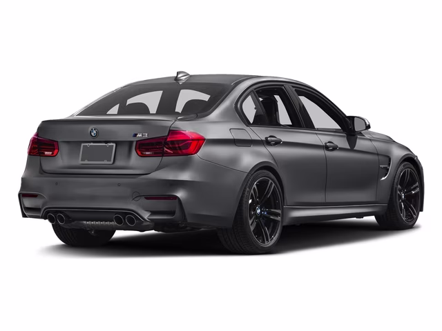 2017 Mineral Gray Metallic BMW M3 Competition RWD Sedan