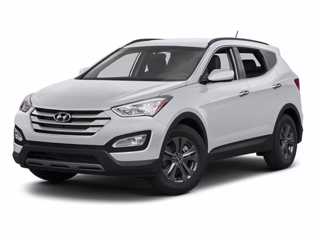 2013 Frost White Pearl Hyundai Santa Fe Sport 2.0L Turbo AWD SUV