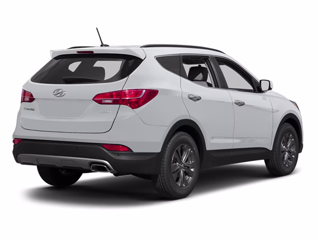 2013 Frost White Pearl Hyundai Santa Fe Sport 2.0L Turbo AWD SUV