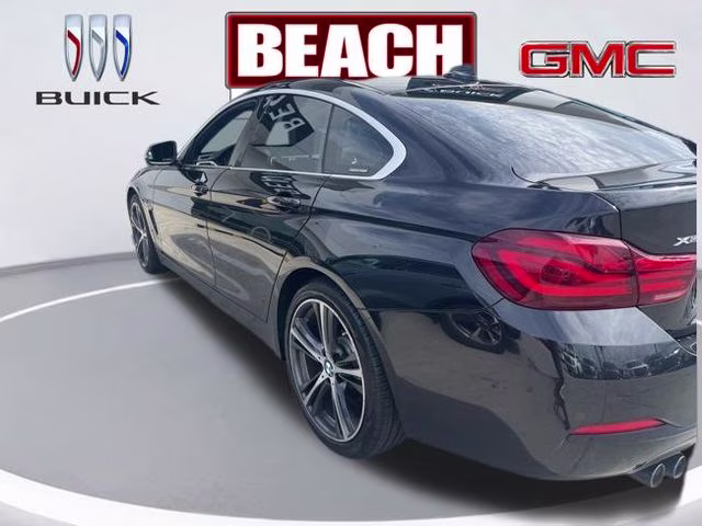 2020 Black Sapphire Metallic BMW 4 Series 430i Gran Coupe AWD Hatchback