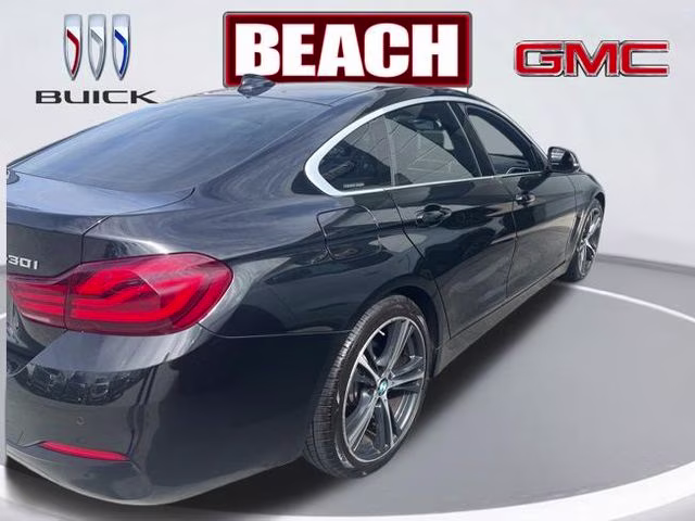 2020 Black Sapphire Metallic BMW 4 Series 430i Gran Coupe AWD Hatchback