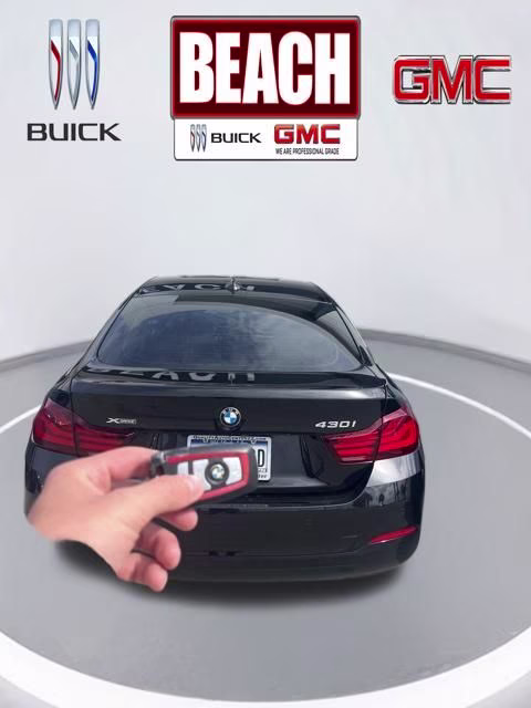 2020 Black Sapphire Metallic BMW 4 Series 430i Gran Coupe AWD Hatchback