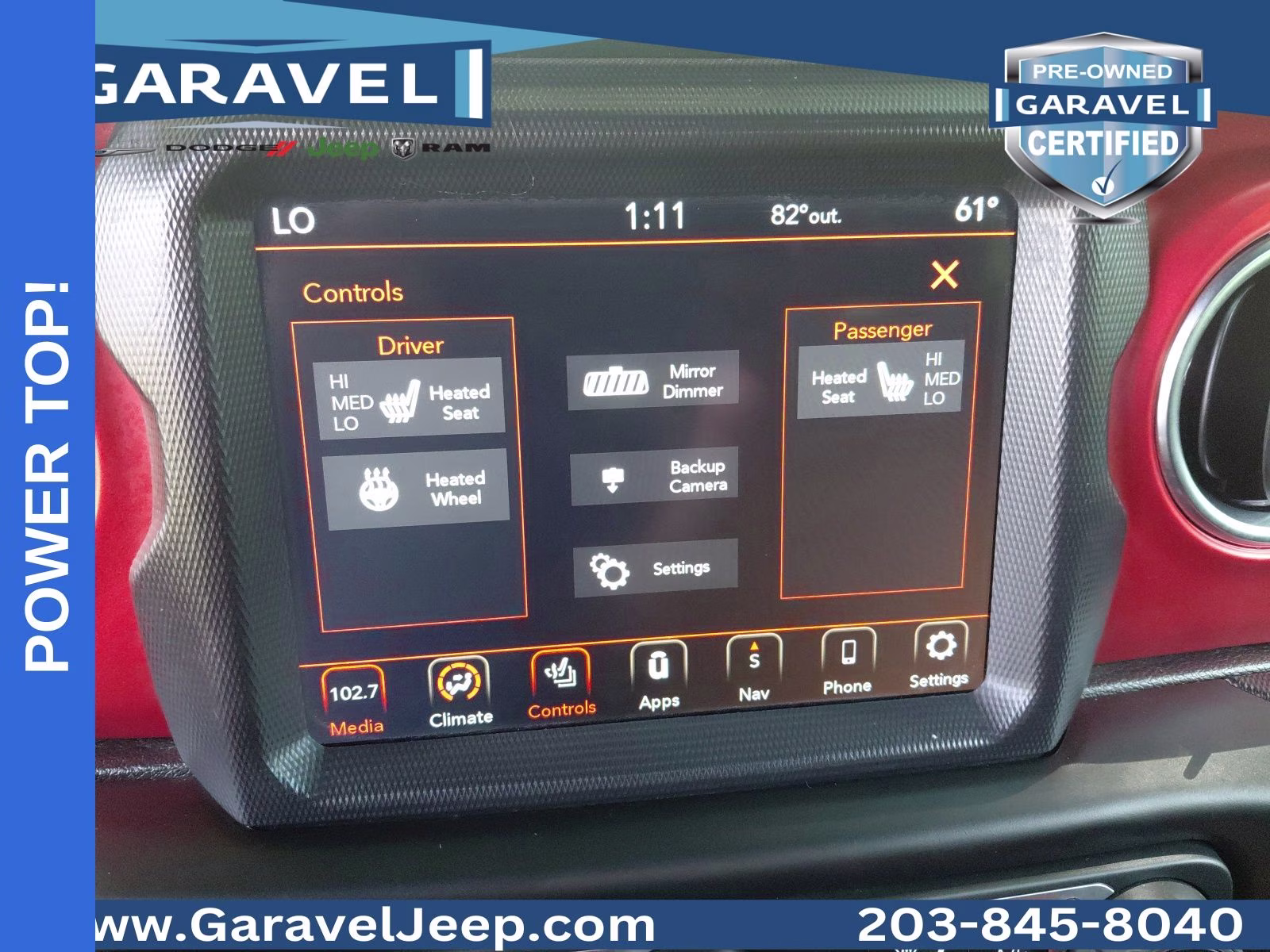 2020 Bikini Pearlcoat Jeep Wrangler Unlimited Rubicon 4X4 SUV