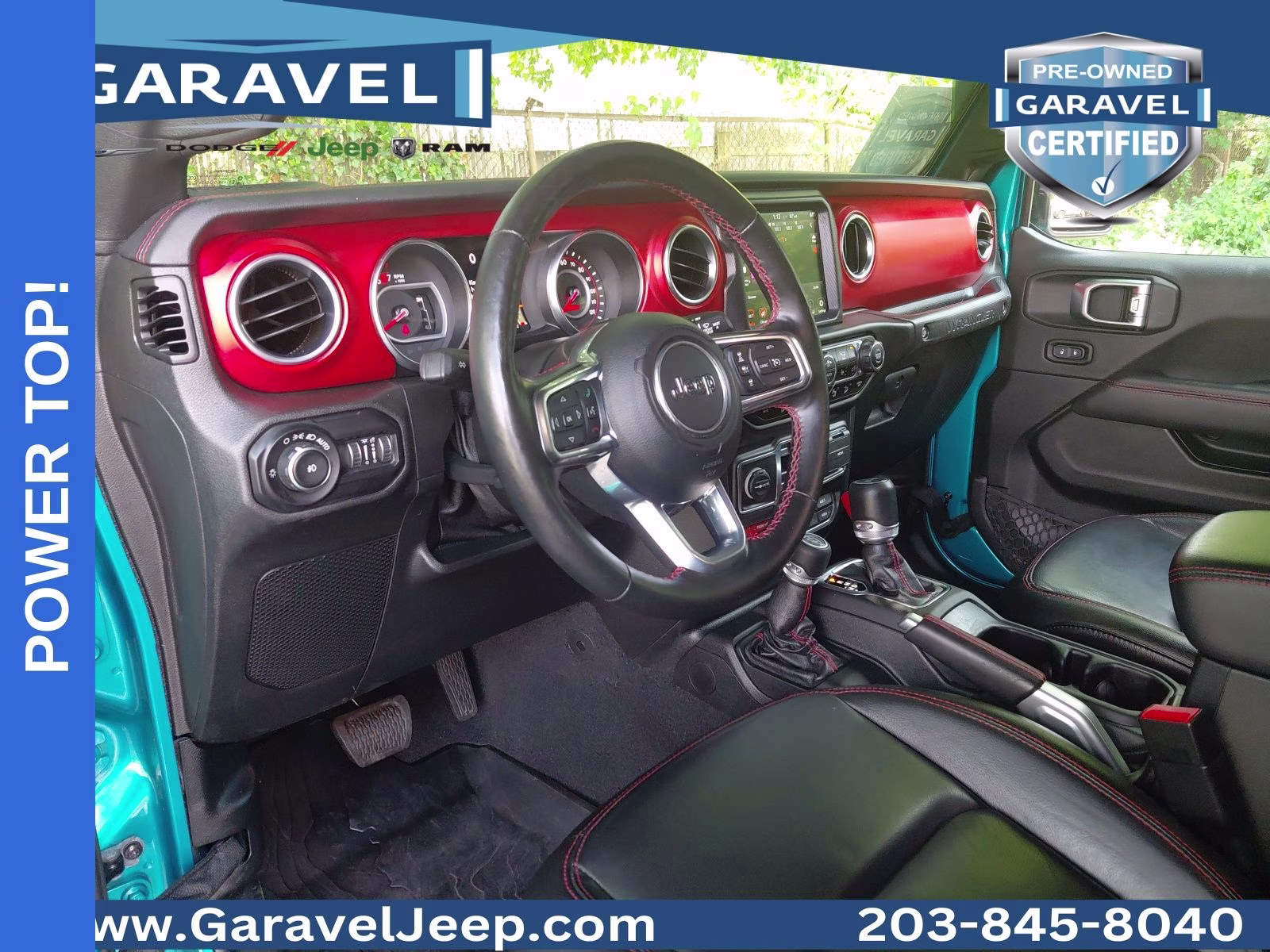 2020 Bikini Pearlcoat Jeep Wrangler Unlimited Rubicon 4X4 SUV