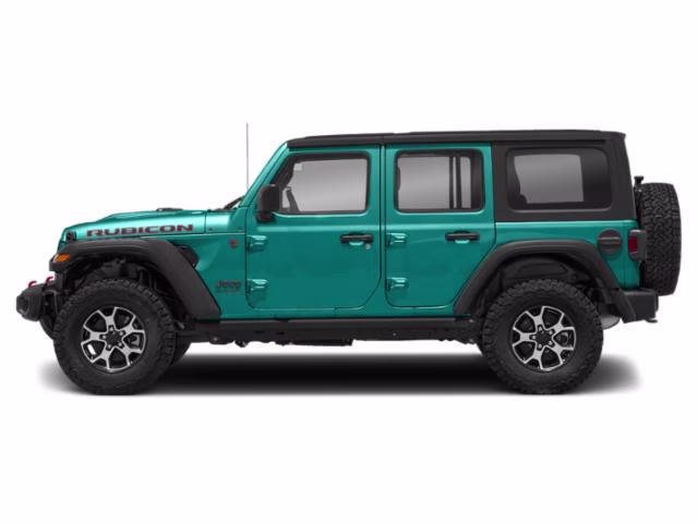 2020 Bikini Pearlcoat Jeep Wrangler Unlimited Rubicon 4X4 SUV
