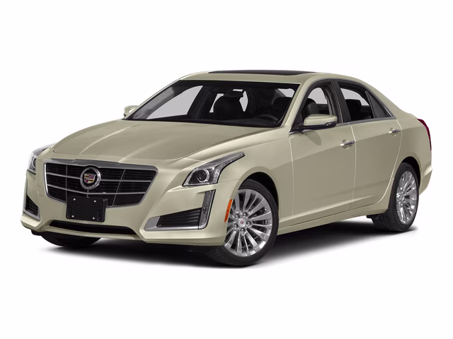 2014 Silver Coast Metallic Cadillac CTS 2.0L Turbo Luxury RWD Sedan