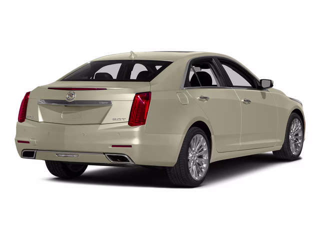 2014 Silver Coast Metallic Cadillac CTS 2.0L Turbo Luxury RWD Sedan