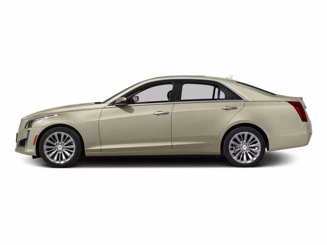 2014 Silver Coast Metallic Cadillac CTS 2.0L Turbo Luxury RWD Sedan