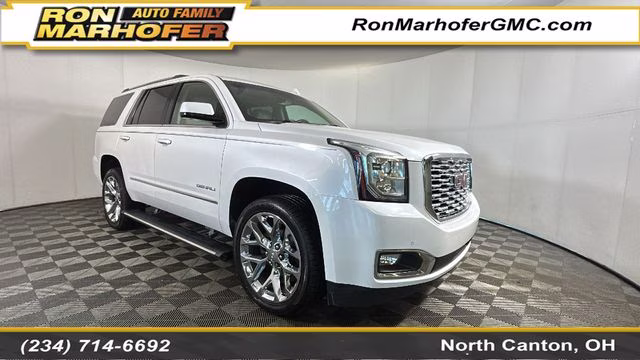 2019 White Frost Tricoat GMC Yukon Denali 4X4 SUV