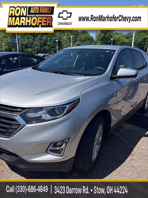2019 Silver Ice Metallic Chevrolet Equinox LT FWD SUV