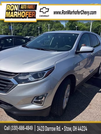 2019 Silver Ice Metallic Chevrolet Equinox LT FWD SUV