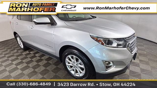 2019 Silver Ice Metallic Chevrolet Equinox LT FWD SUV