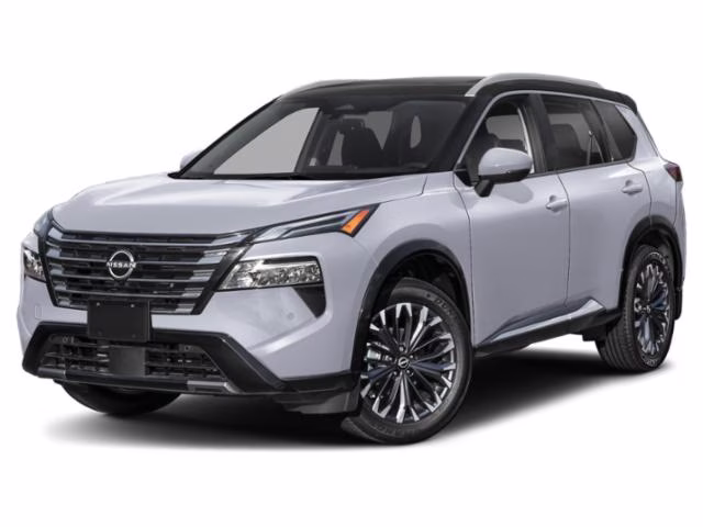 2026 Boulder Gray/Super Black Nissan Rogue Platinum AWD SUV